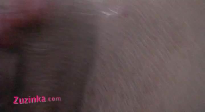 Zuzinka masturbates until orgasm in the car