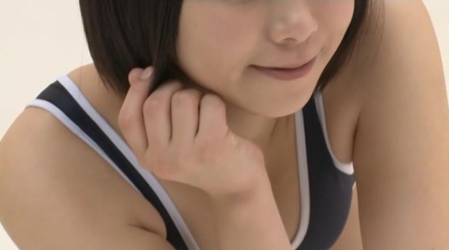 Nice teen 18+ Miina Kotaki sucks cock in her swimsuit