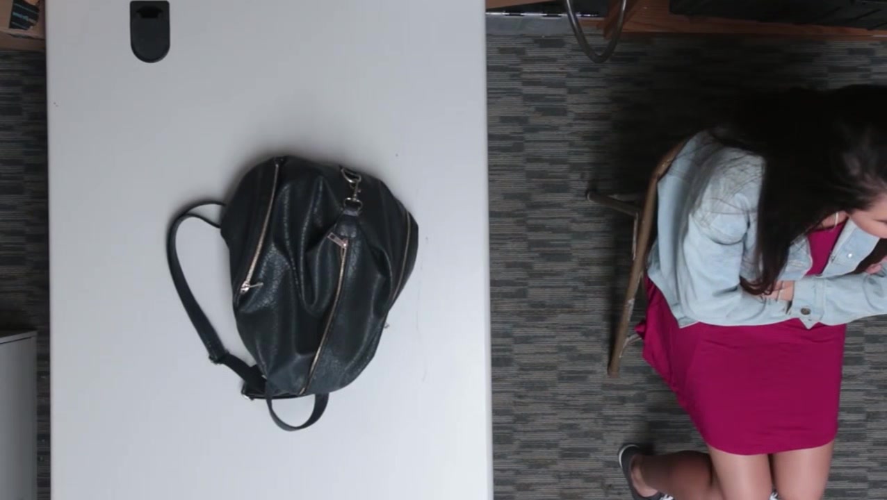 naughty girl gets fucked from the officer