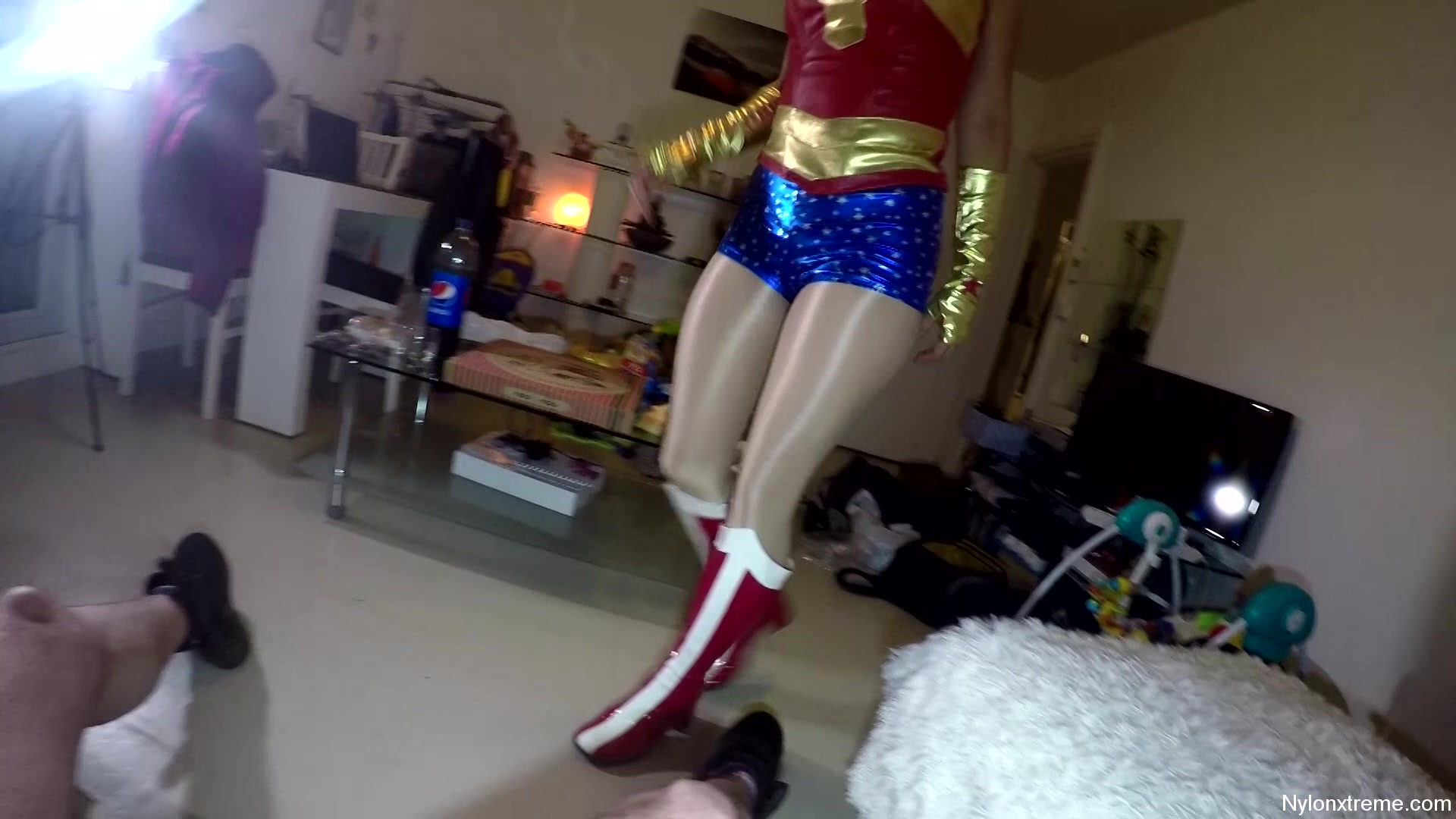 104 Wonder Girl Want Sex - Sex Movies Featuring Sexy Tights