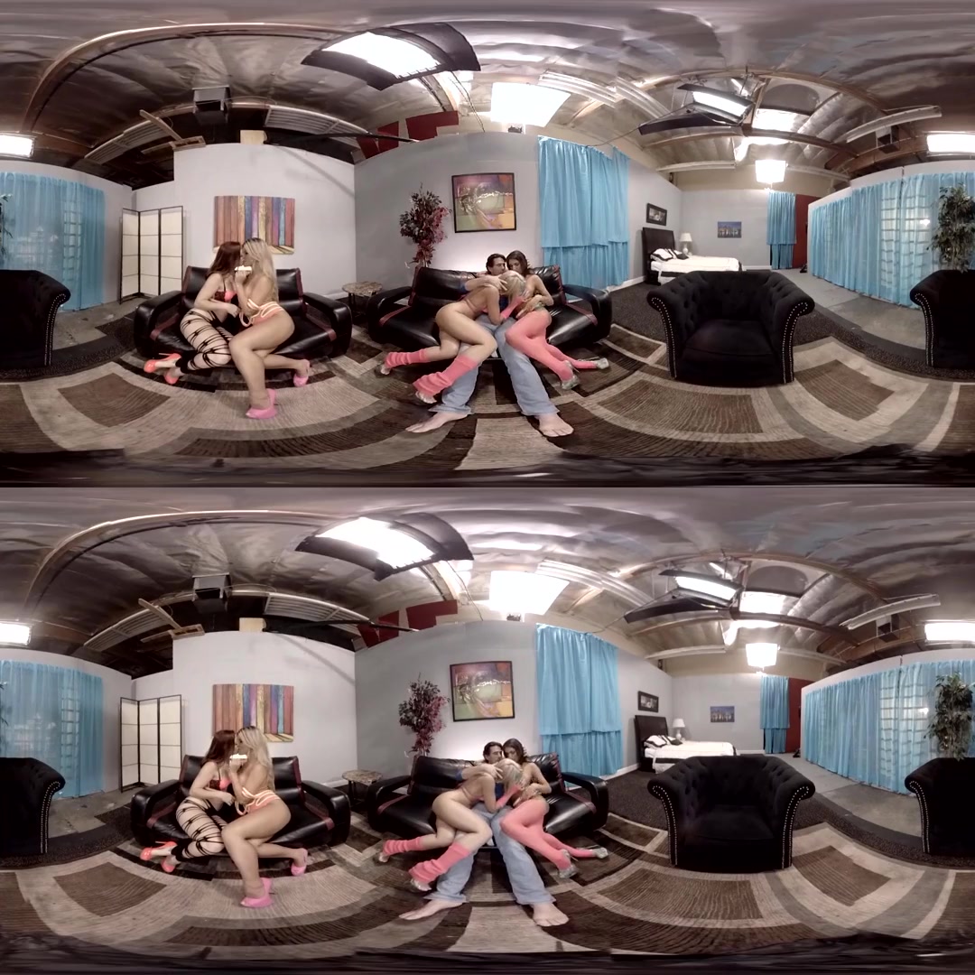 Anikka Albrite & August Ames & Adriana Sephora & Karlie Montana in Manuel Ferrara Nails Four Chicks at Once - HoloGirlsVR