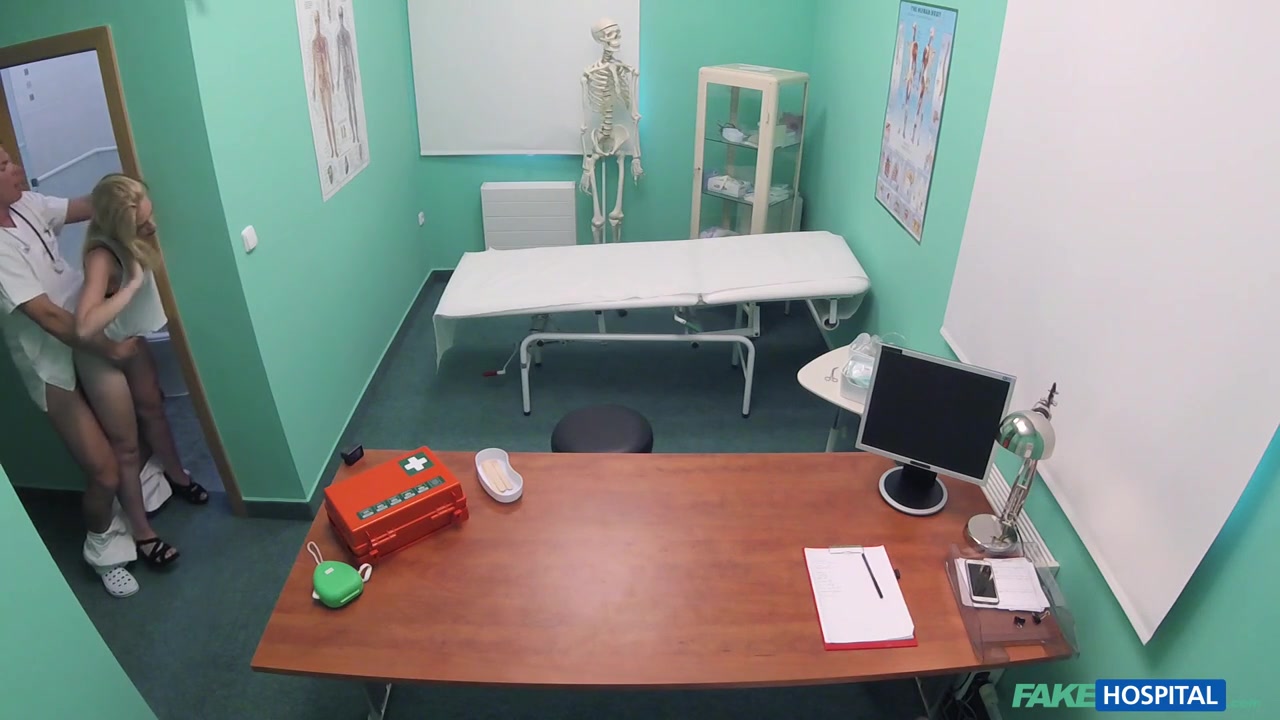 Lady Blond Ricky in Routine tests end with hot wet sex - FakeHospital