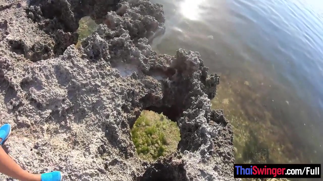 Amateur Thai Girlfriend Sex On The Beach Somewhere In The Philippines