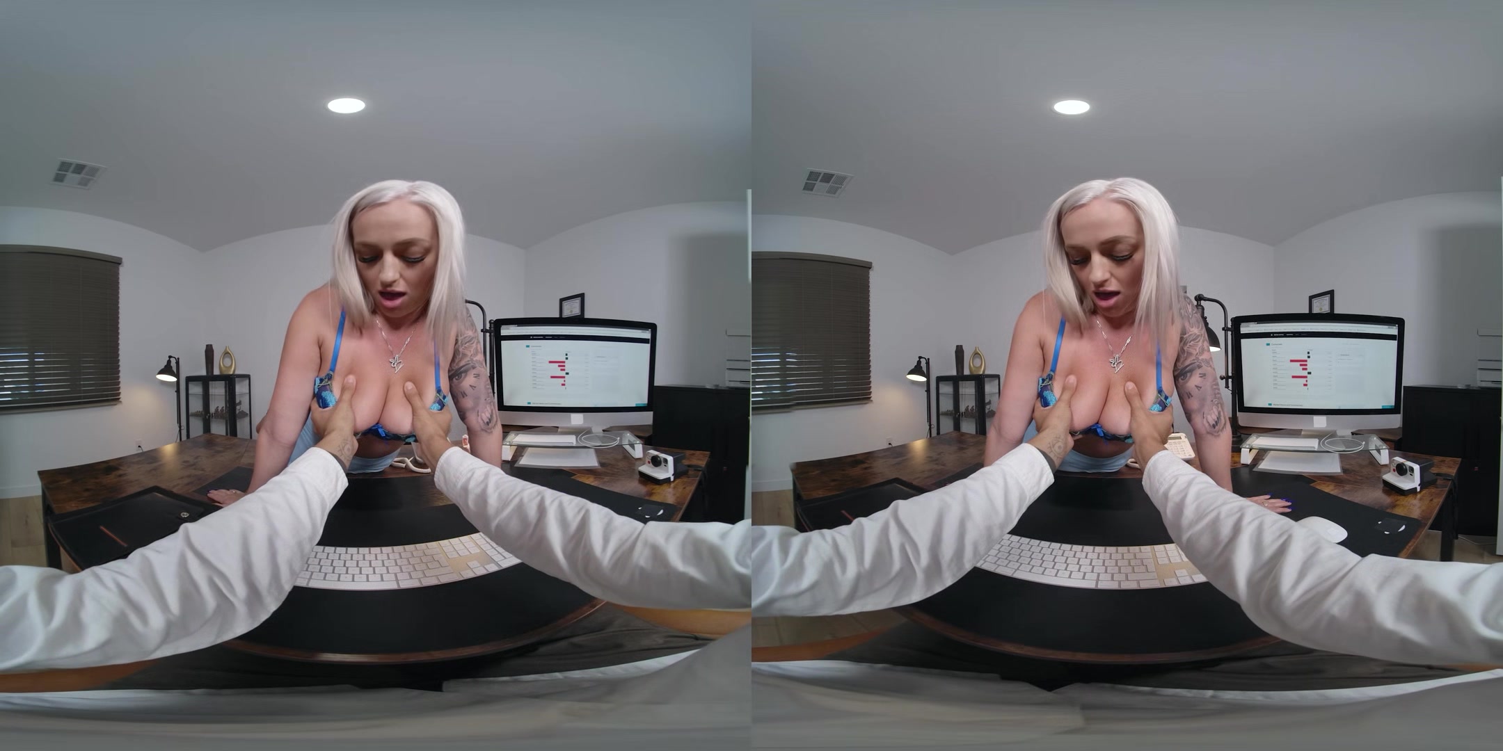 Office Temptations: Anti-Stress Boobs