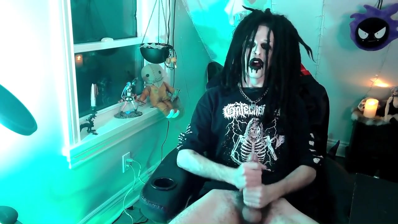 Goth Masturbates To You