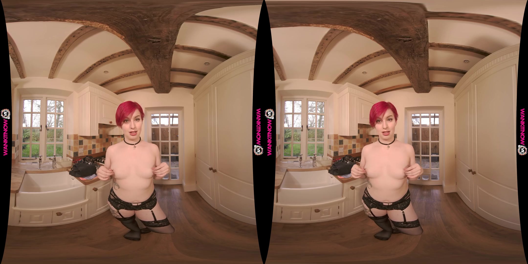 Rock Hard Housemate - Lingerie JOI Fingering - SexLikeReal