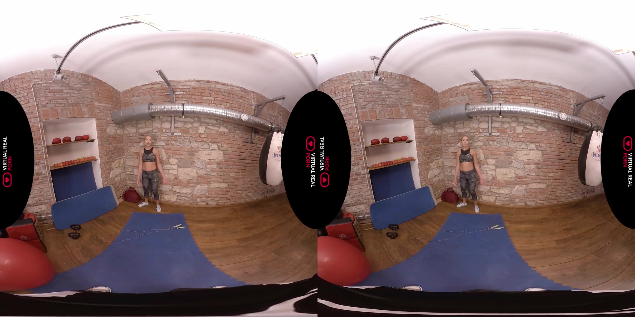 Angelika Grays in Alone In The Gym - VirtualRealPorn