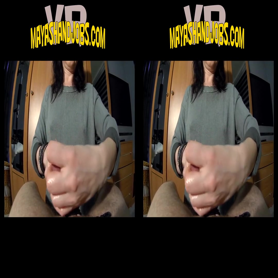 Maya in 3 Cumshots In A Row - MayasHandjobsVR