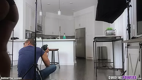Dwayne Talks Model Into Foot Fetish Video