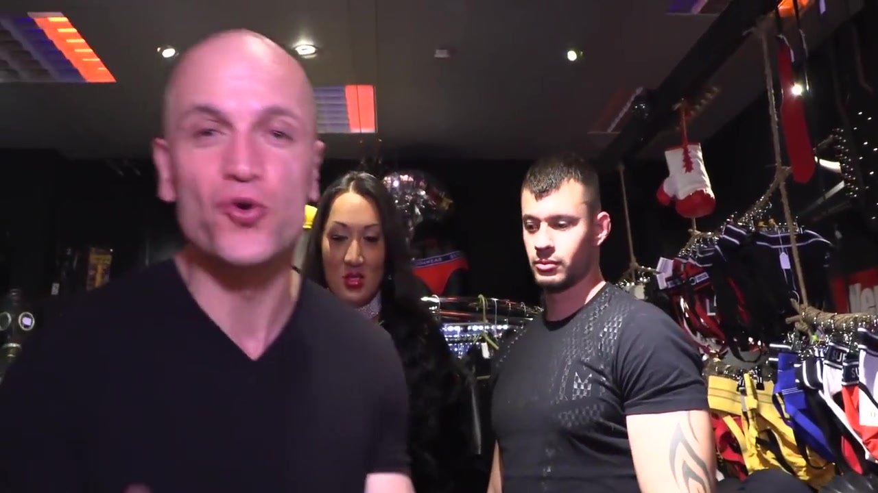 Bisexual Orgy With Trans, Slave, Redhead Chick And 2 Big Cocks, Of 5 17 Min With Magali French, Estelle Mounty And Doryann Marguet