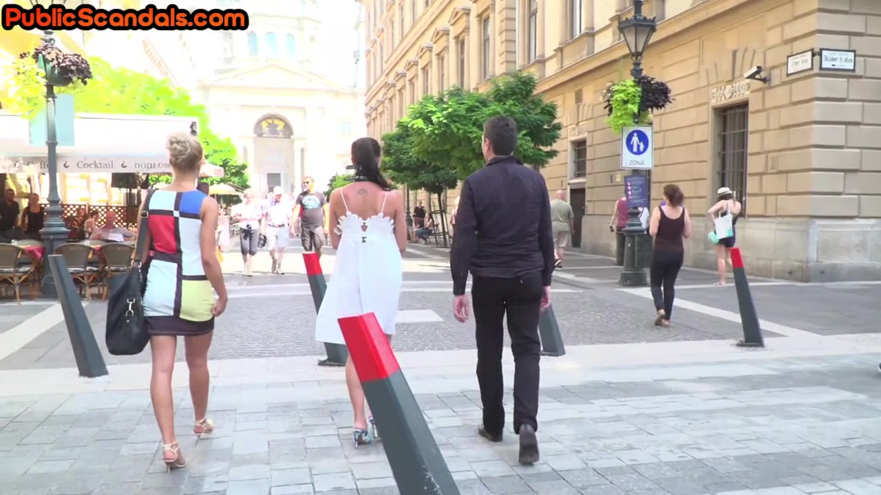 Public sluts in deepthroating and pussylicking orgy