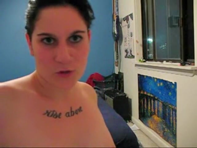 This is how short-haired slut entered to the world of porn