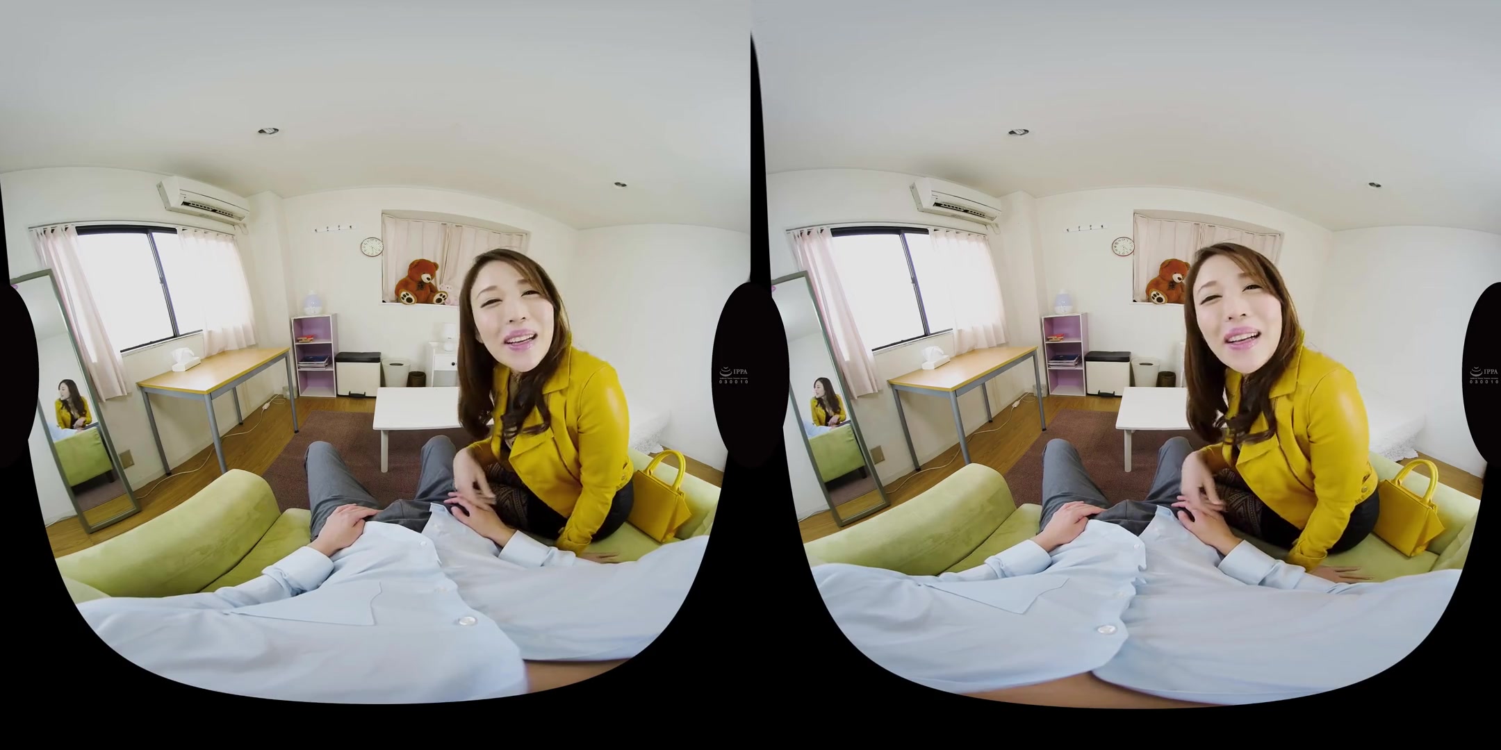 Teasing the Nipples of My Super Sensitive Girlfriend; Big Tits Japanese Virtual Girlfriend JAV Idol
