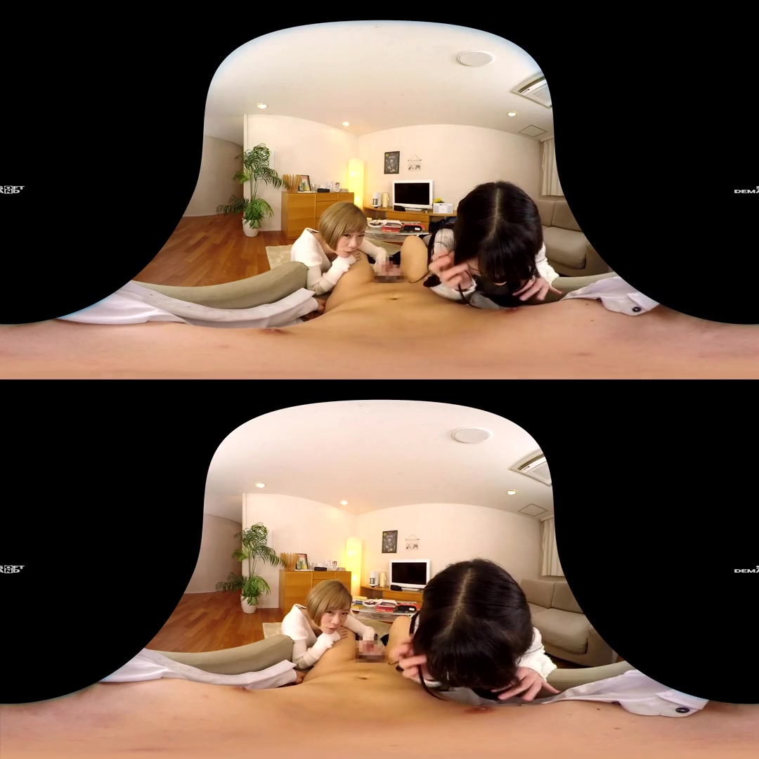 Becomes Your Stepsister 4 - FFM Asian Blowjob Threesome