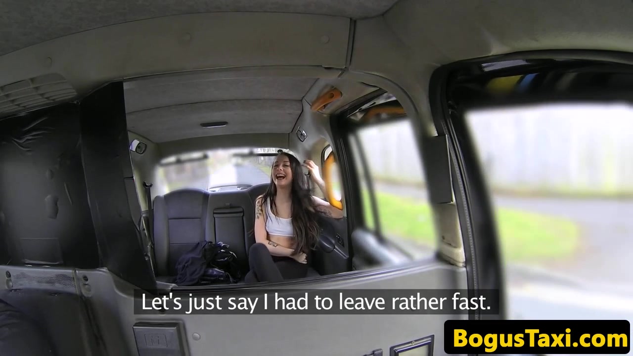 reality taxi brit jizzed in mouth after schlongsucking