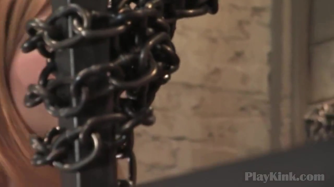 Bondage Loving Blonde Babe Loves To Whip Hard