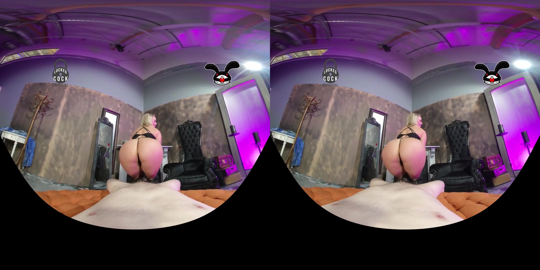 Locked Cock Chronicles - 180 - 3D - VR Edition - Volume 3 - Alexis Monroe; Busty Blonde Babe Teasing Your Chastity Cock