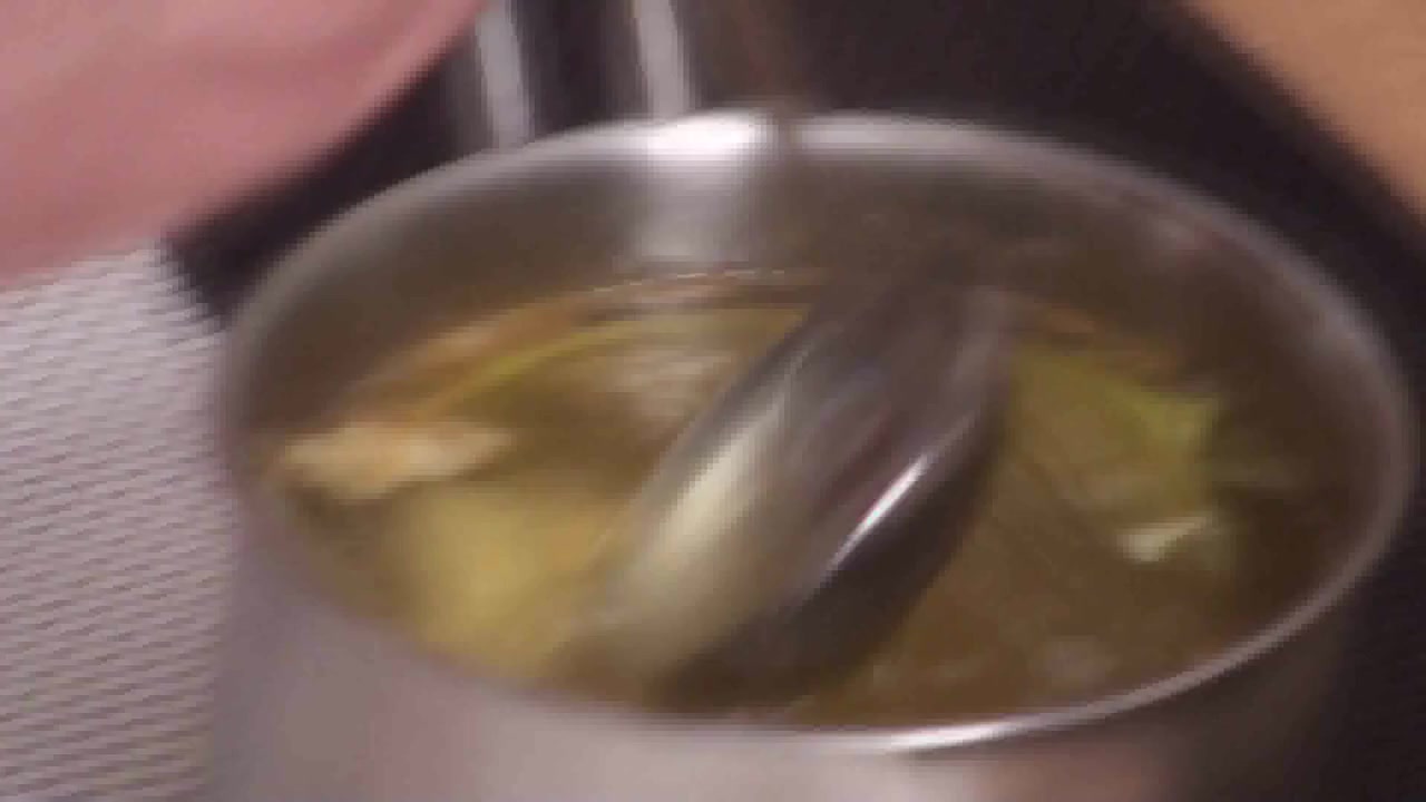 Cooking piss broth served to drink by Foot Girls