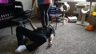 TSM - Rainy tramples me barefoot and even stands on my face