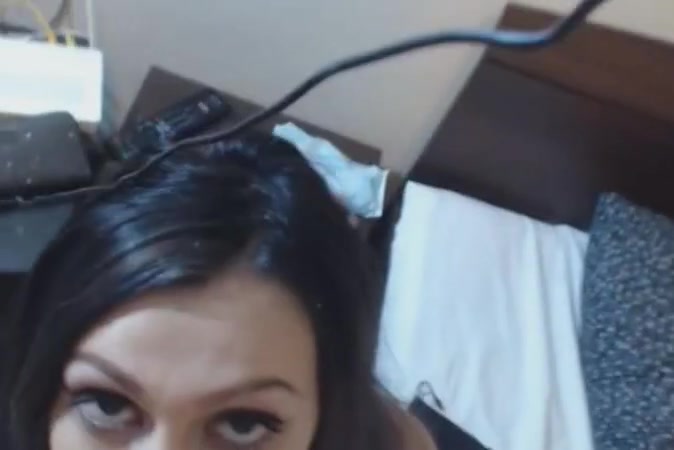 Wild blowjob of a pretty tranny chick
