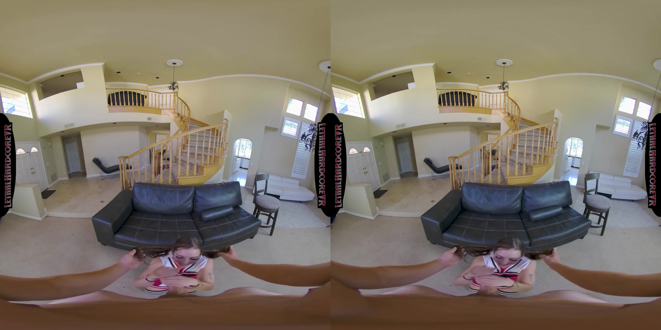 Cheerleader Gets Stretched - Extra Long Cheerlead Porn VR Video