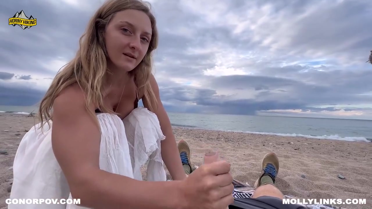 Hot Couple Fuck On A Public Beach And Almost Get Caught!