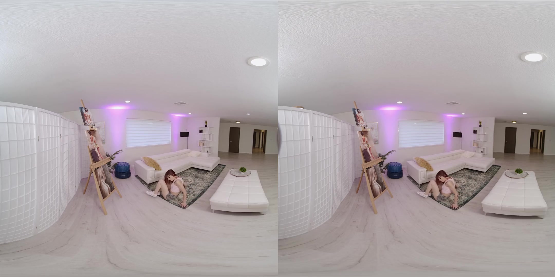 Stepdaughter Seduction - Redhead Cutie Gives you a Blowjob and Rides your Cock in Taboo VR Video