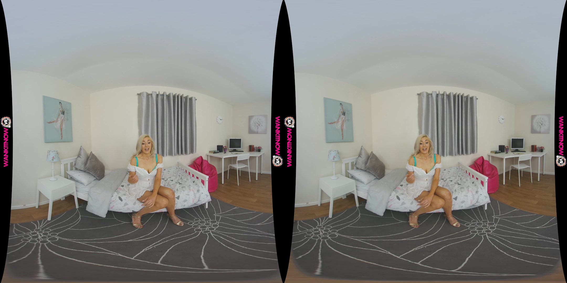 Happy Wanker featuring Sapphire - WankitNowVR