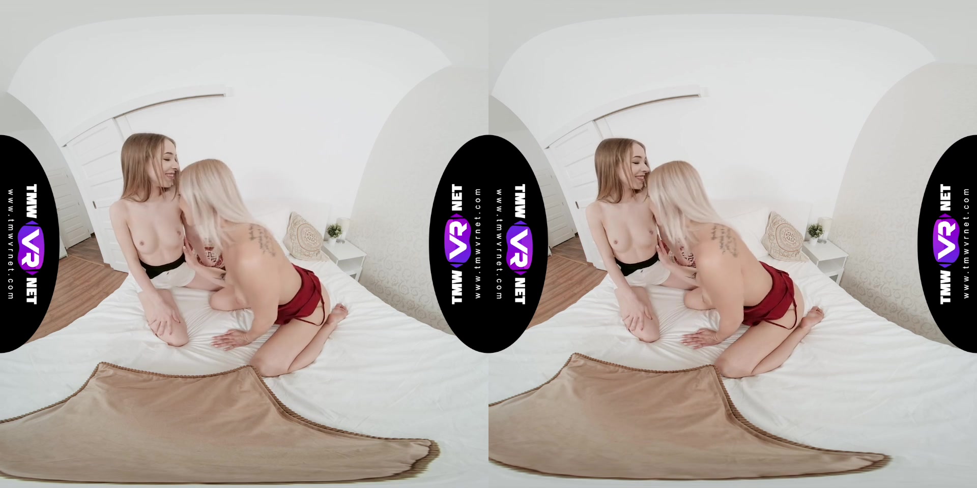 Amy Douxxx & Nata Ocean in Curious Cuties Orgasm Together - TmwVRnet