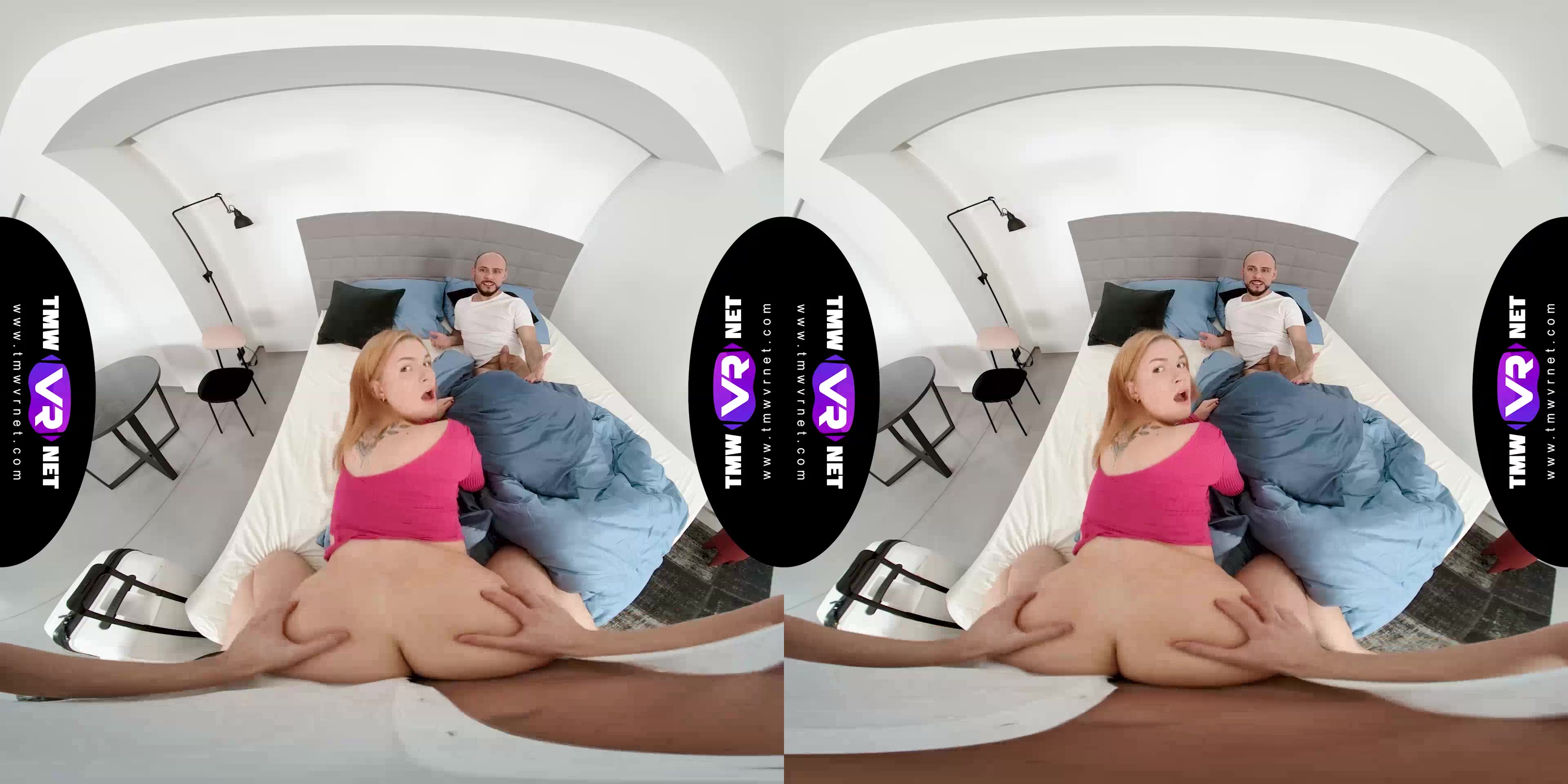 Crazy family threesome fun