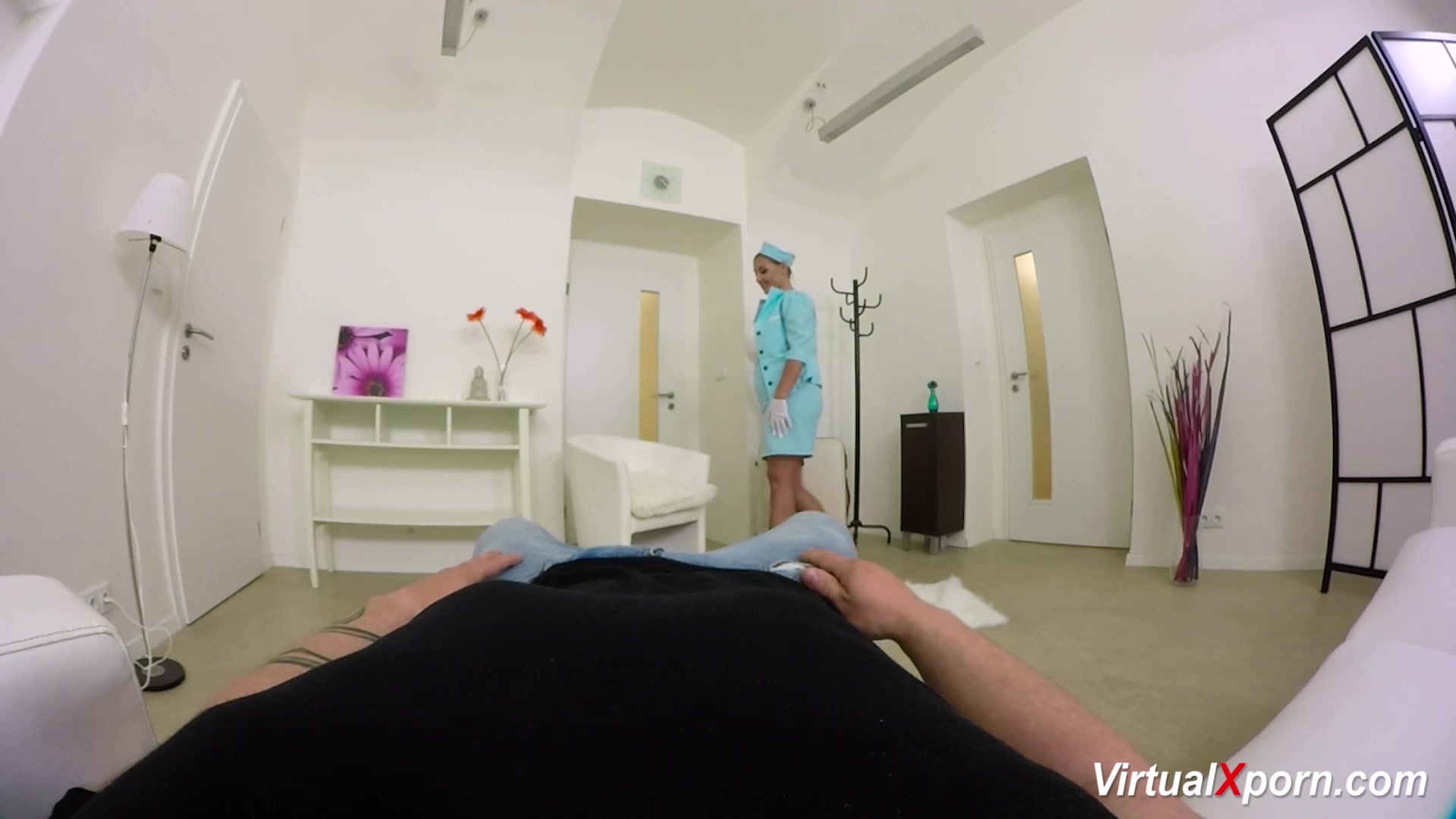 pov fuck with stewardess Krystal Swift