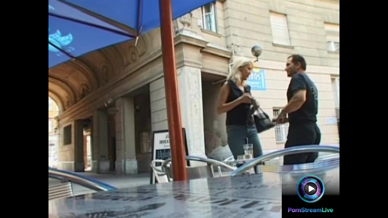 Carmen got her gaping hole all worked up by Franco Trentalance