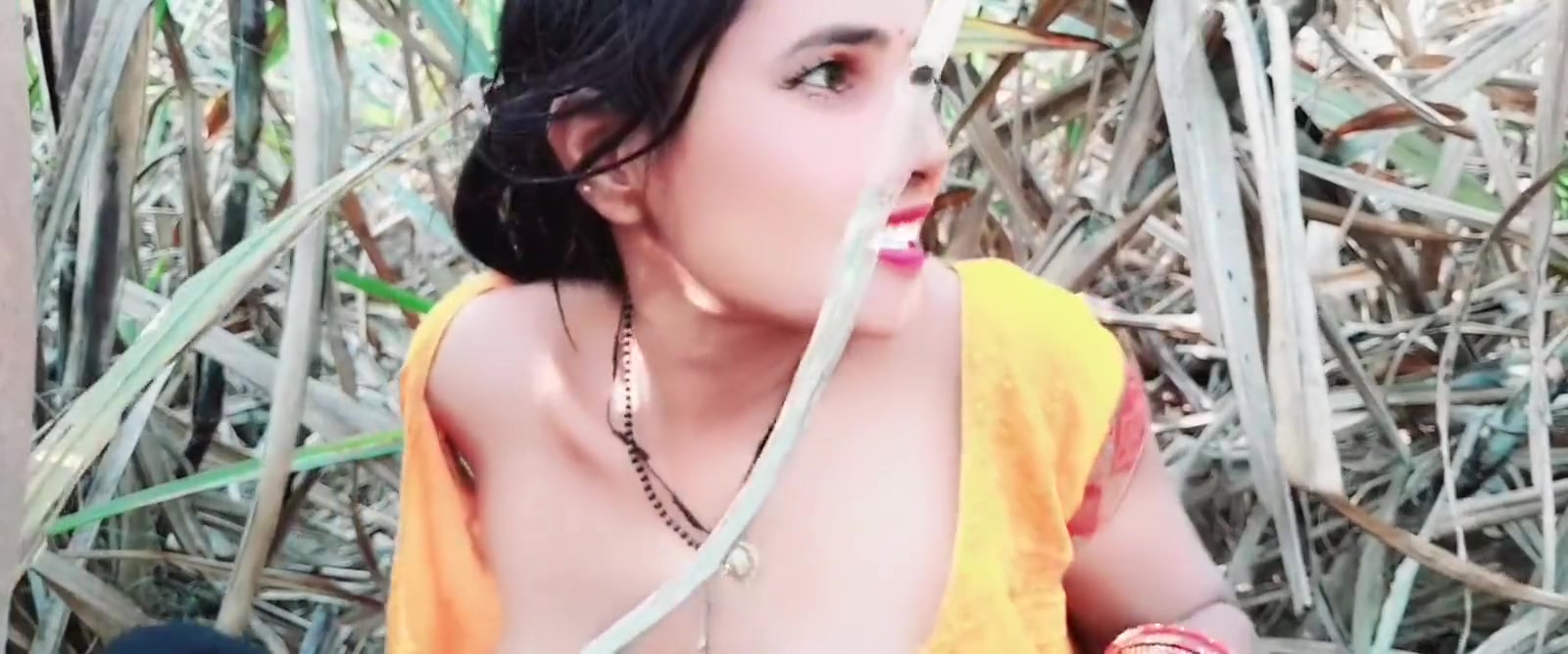 Sexy Bhabhi Gets Hot For Sex In Field With Sugar Cane