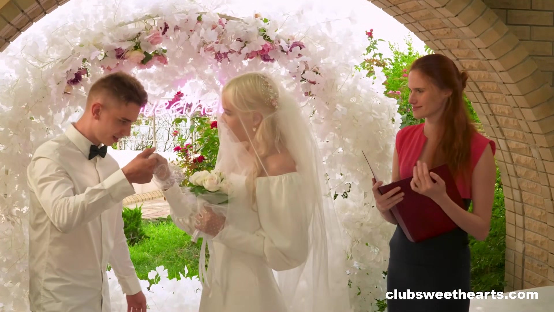 Here CUMS the Bride! by ClubSweethearts