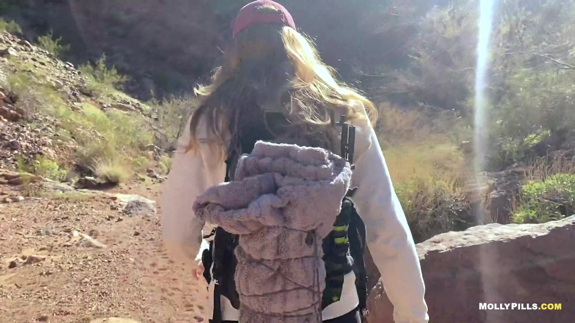Hiking With Katie Kush - Sex Movies Featuring Molly Pills
