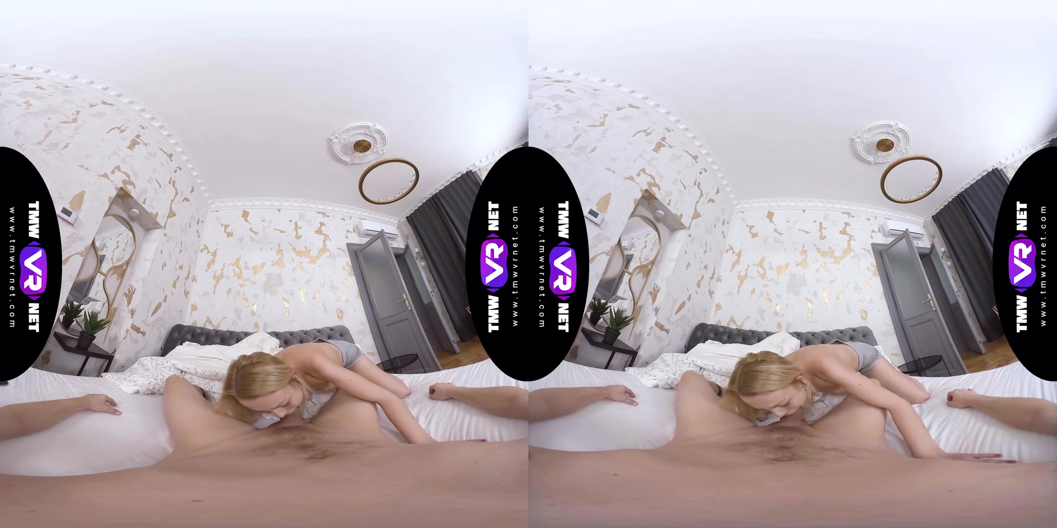 Hot Way Out Of A Tricky Situation - Blonde Virtual Girlfriend Rebeka Black POV