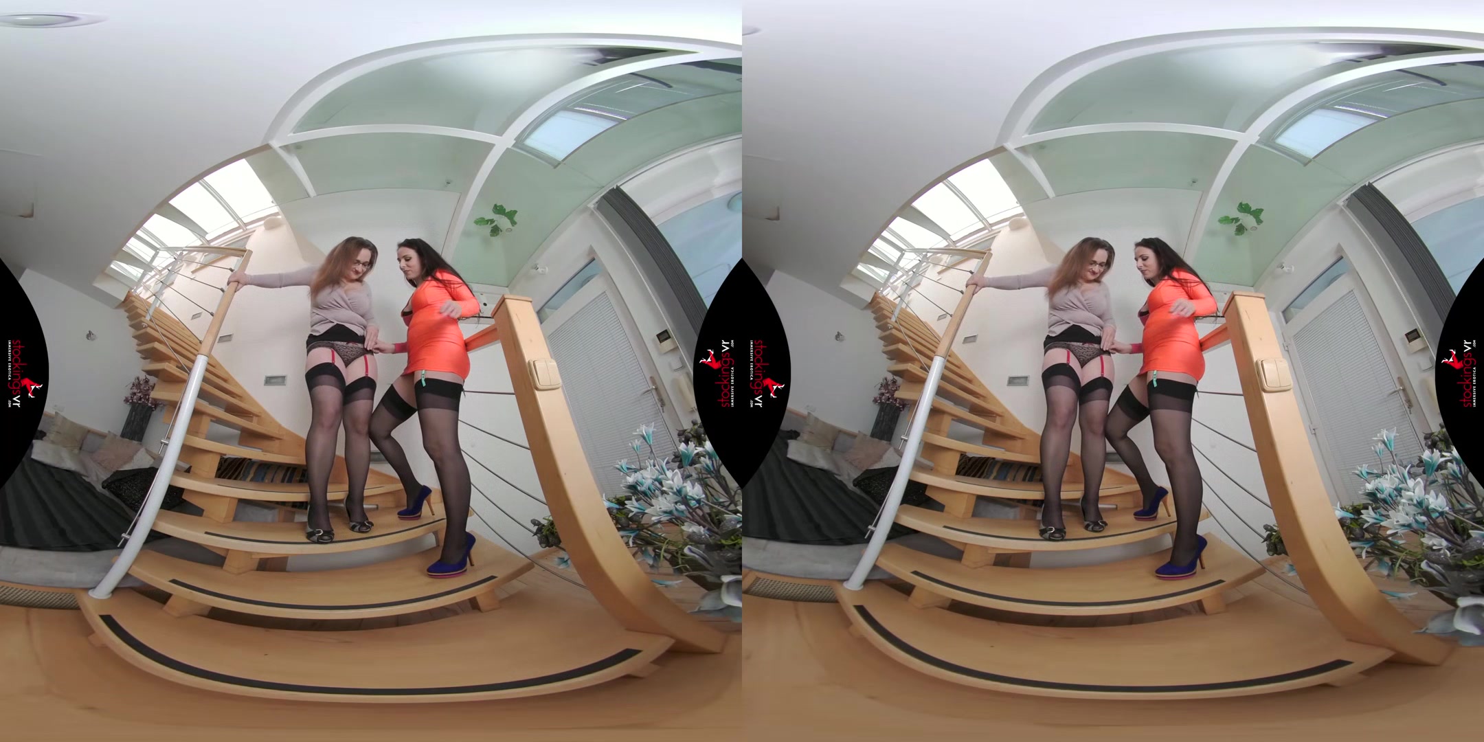Granny and the girl starring Ameli Monk and Antonia Sainz