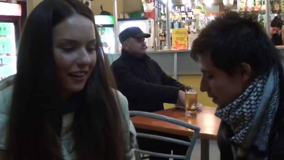 Natalie in sex in restroom is what this naughty lassie likes