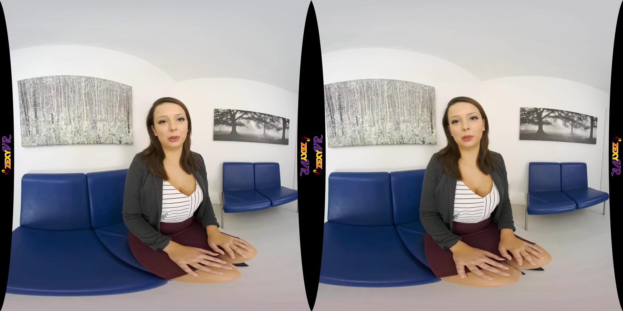 Open Interview - Hot British Babe Strips To Get The Job