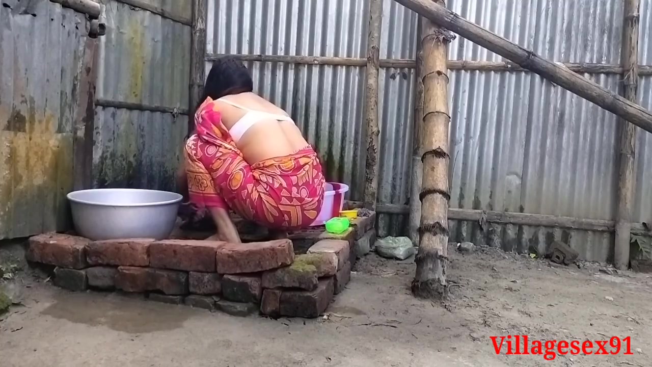 Red Saree Village Married Wife Sex ( Official Video By Villagesex91)