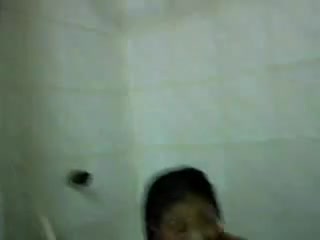 I was lucky to film these Oriental ladies taking shower