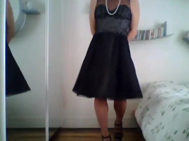 Hottest amateur shemale video with Solo, Stockings scenes