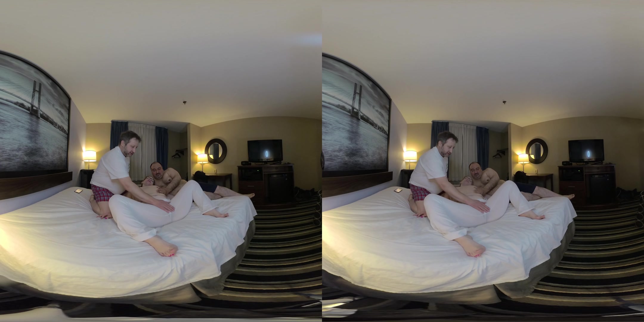 Amy Quinn Foreplay with Tad and Sal - TadPoleXXXStudio