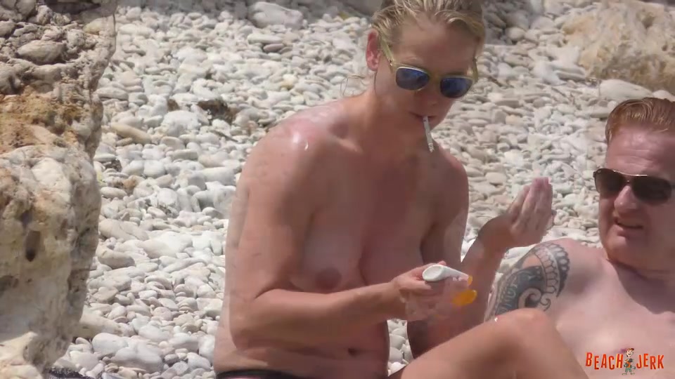 Blonde smoker - BeachJerk