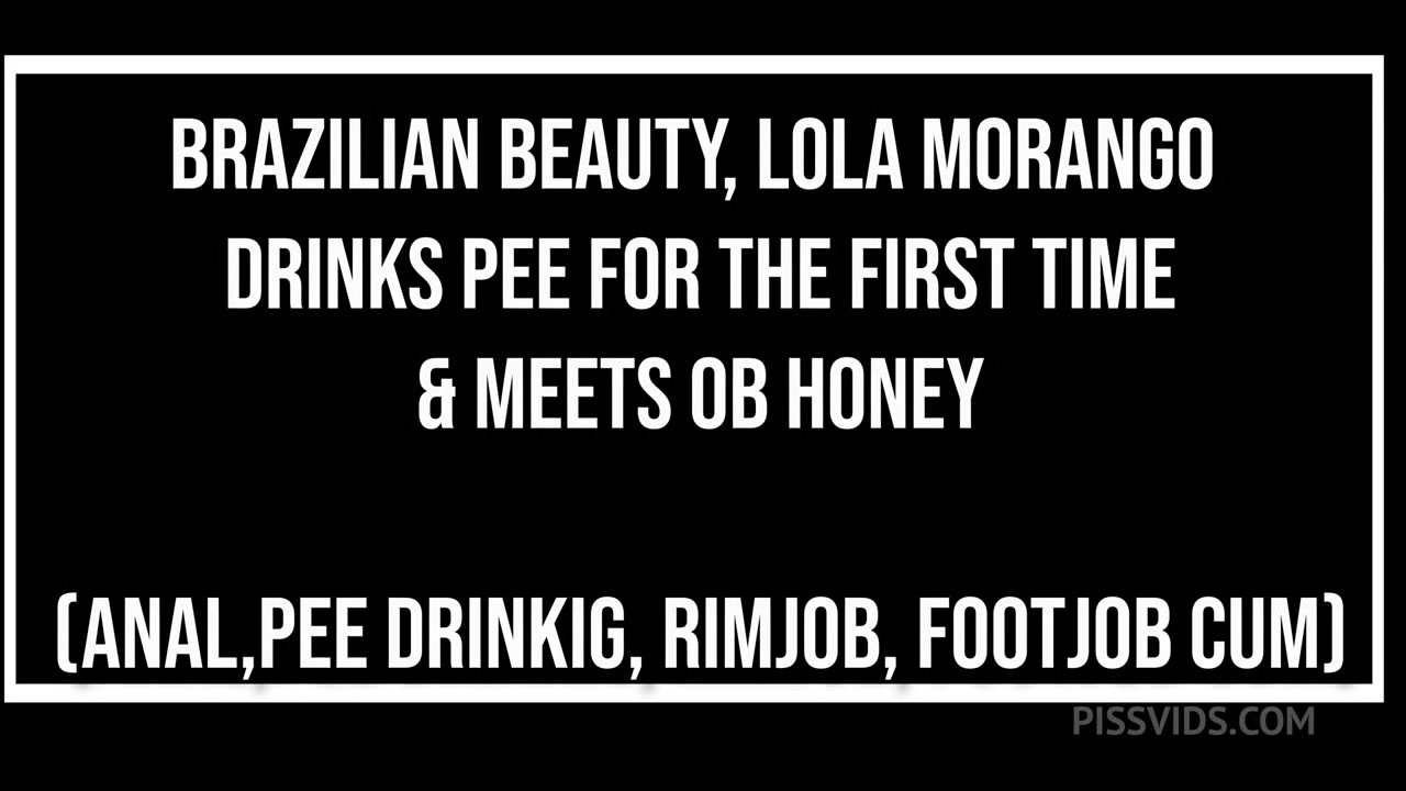 Lola Morango Drinks Pee For The First Time & Meets Ob Honey