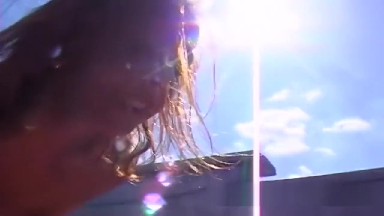 teen 18+ redhead outdoor anal on a rooftop