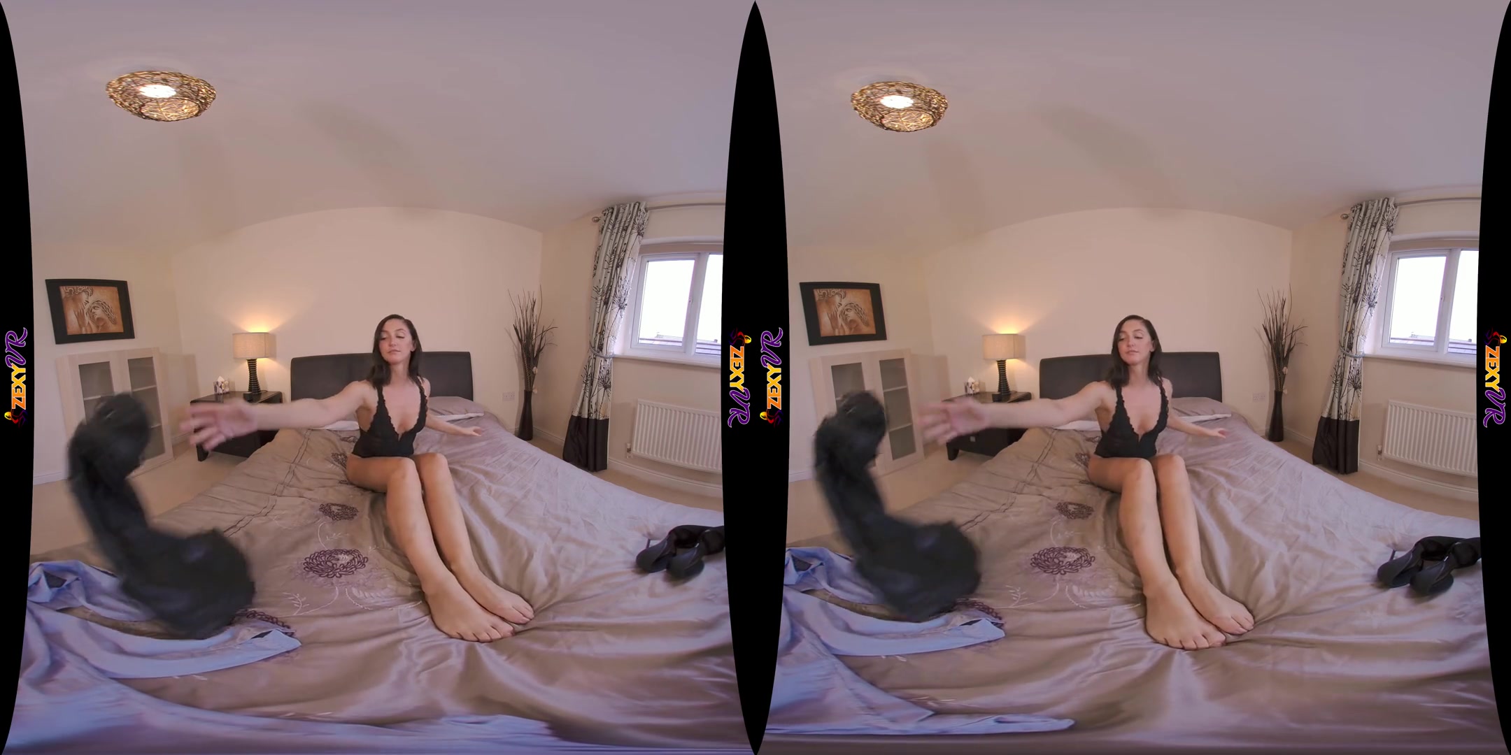 You Love This - Hot Girlfriend Stripping on the Bed For You
