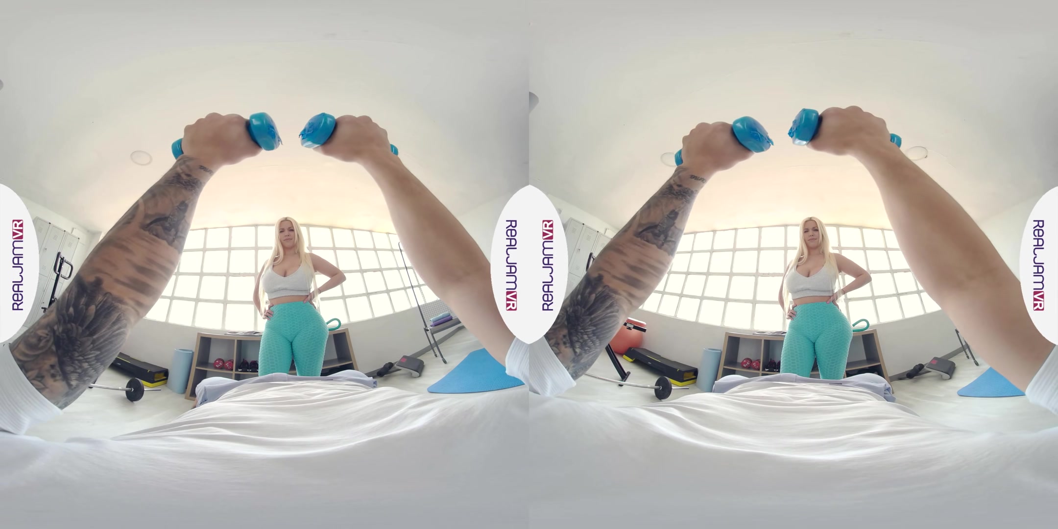 Workout with Blondie - RealJamVR