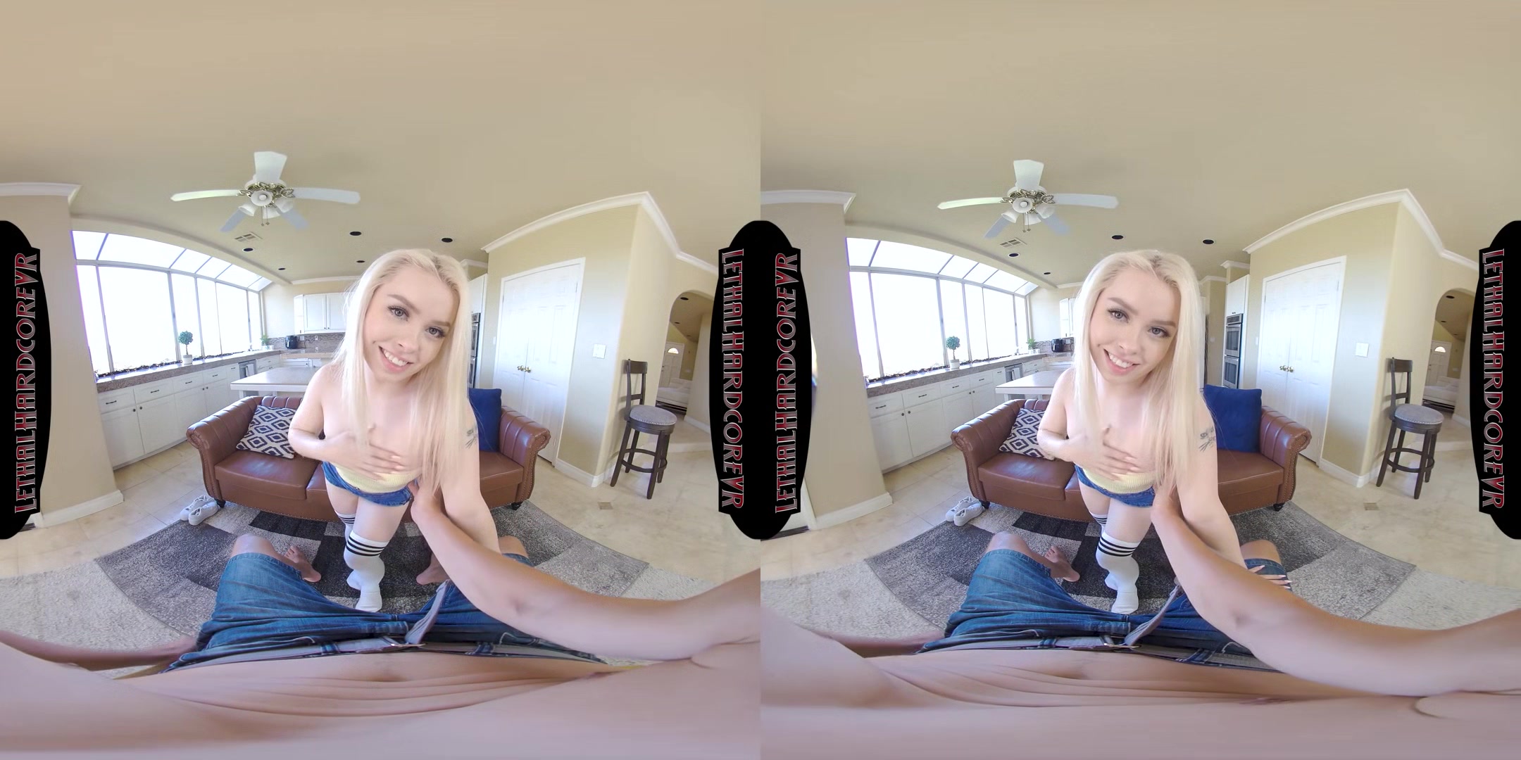 Haley Convinces Stepdaddy To Not Tell On Her - Teen Blonde Taboo Hardcore