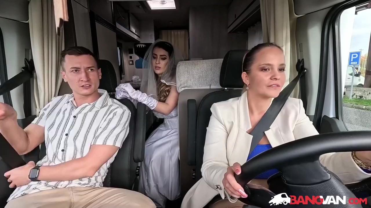 Bangvan In Weddting Dress Got Cheated And Seeks Payback! With Jennifer Mendez, Marica Chanelle And Runaway Bride